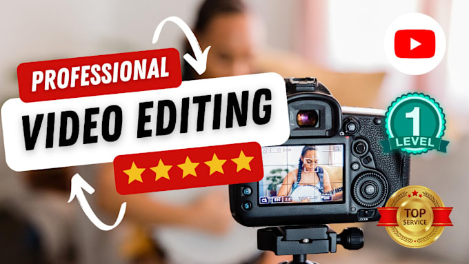 Bestseller - do a professional video editing for your youtube channel