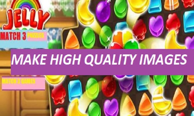 Gig Preview - Make high quality aso or images for your game on google play