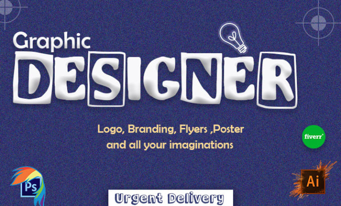 Gig Preview - Design your any thought as a professional graphic designer