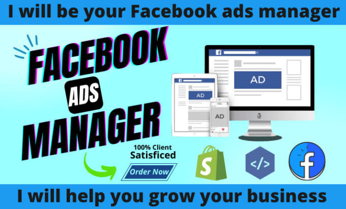 Gig Preview - Be your facebook ads manager