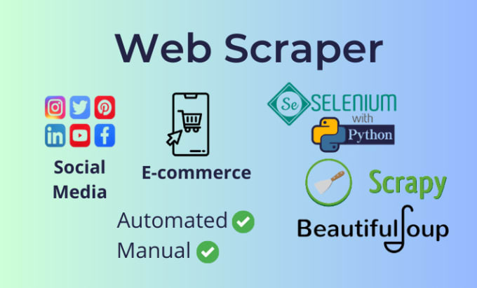 Gig Preview - Deliver high quality web scraping solutions with python