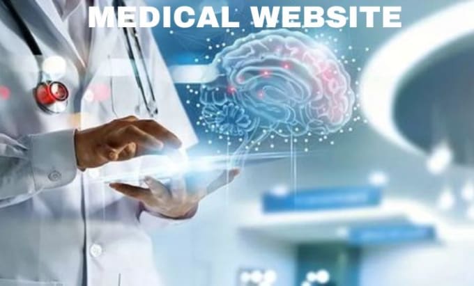 Gig Preview - Design healthcare website , medical website , clinic website