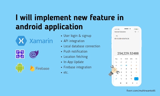 Gig Preview - Customize your existing mobile application in xamarin or dotnet maui