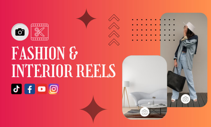 Gig Preview - Edit fashion and interior design reels for youtube, instagram and tiktok