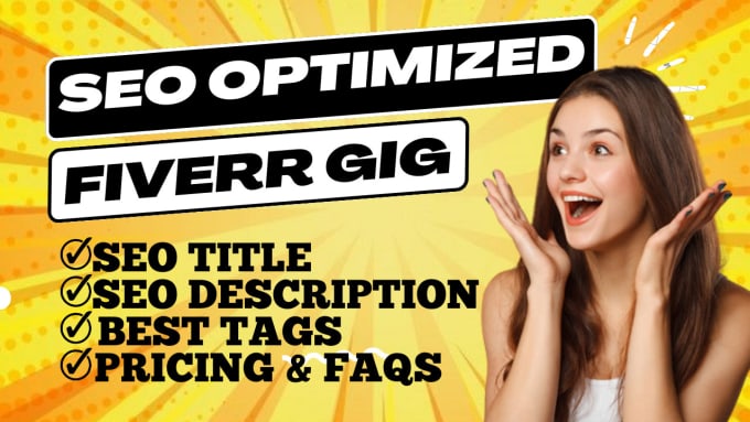 Gig Preview - Increase your fiverr sales with my custom SEO gig