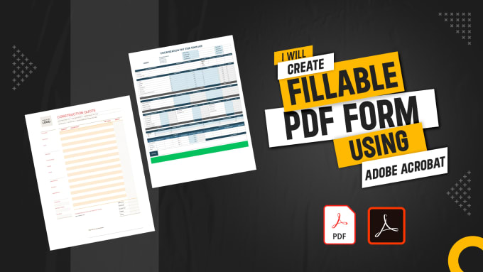 Gig Preview - Create fillable pdf form in 24 hours