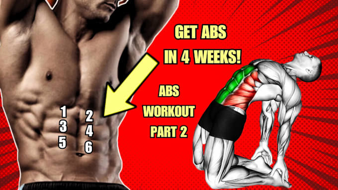 Gig Preview - Design a eye catching fitness or workout thumbnail