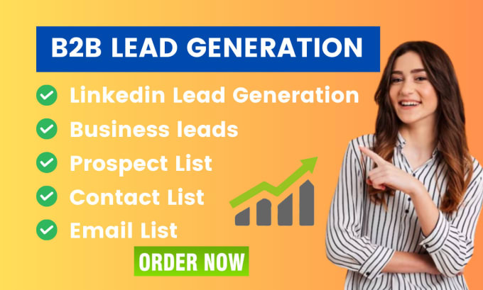 Bestseller - do targeted b2b lead generation, prospect list and email list building