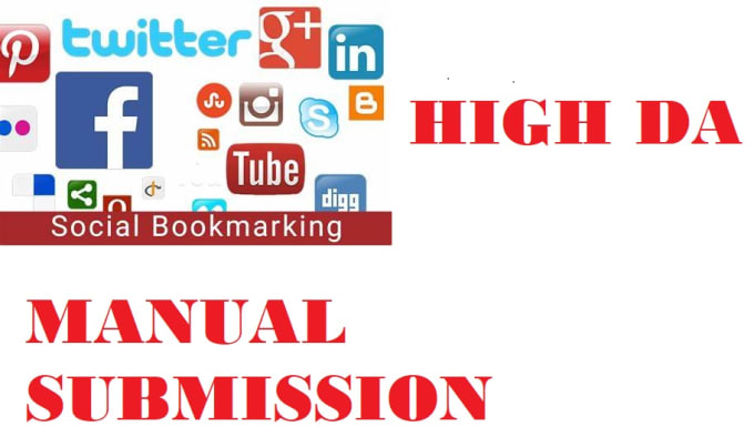 Gig Preview - Do top 20 social bookmarks submissions, high da backlinks