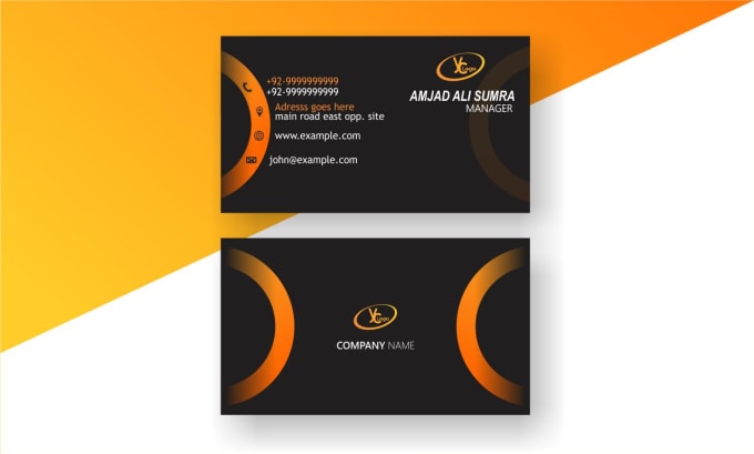 Gig Preview - Professional business card design for your business