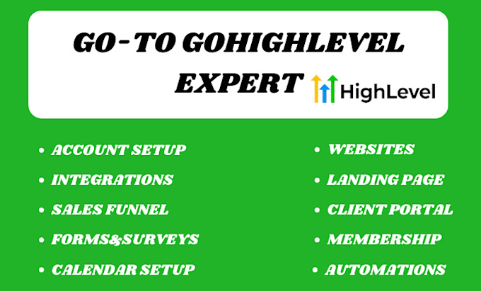 Gig Preview - Be your gohighlevel real estate virtual assistant and CRM specialist