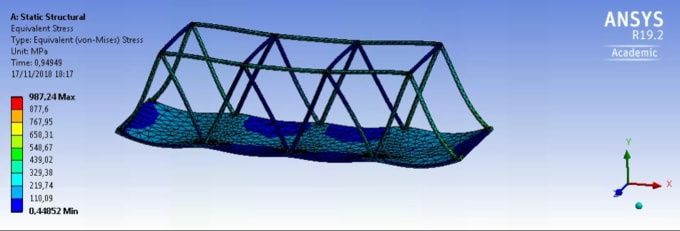 Gig Preview - Do 3d modelling and fea, using abaqus,ansys,autodesk inventor,inventor,catia