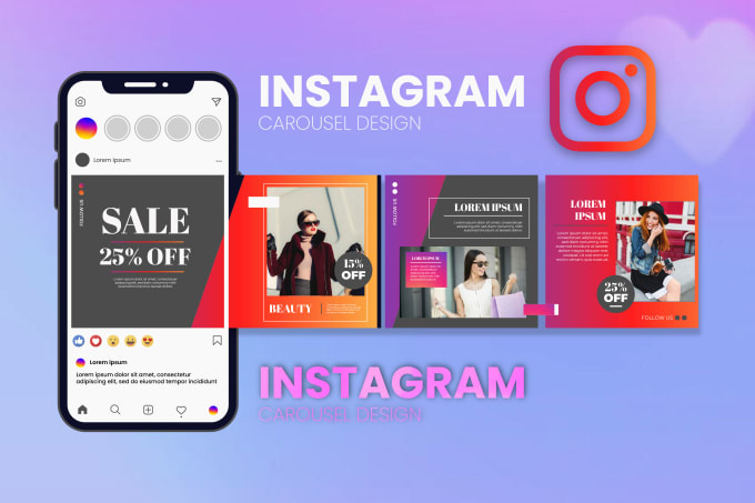 Bestseller - creative instagram carousel design wizard