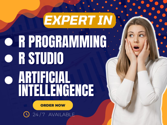 Gig Preview - Do anything in r studio, r programming, artificial intelligence