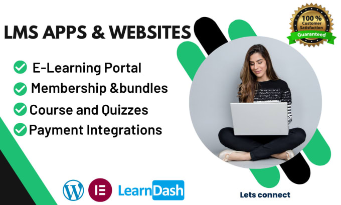 Gig Preview - Develop elearning wordpress lms website using learndash