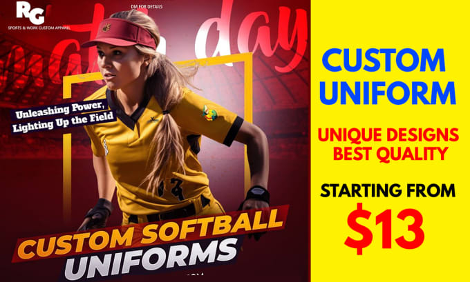 Gig Preview - Custom softball, baseball uniform manufacturer supplier