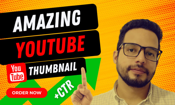 Gig Preview - Design attractive youtube thumbnails