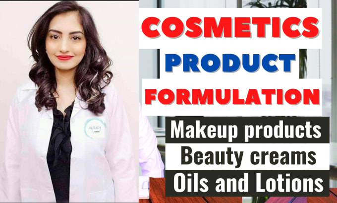 Gig Preview - Formulate beauty creams or lotions, cosmetics or makeup products as a pharmacist