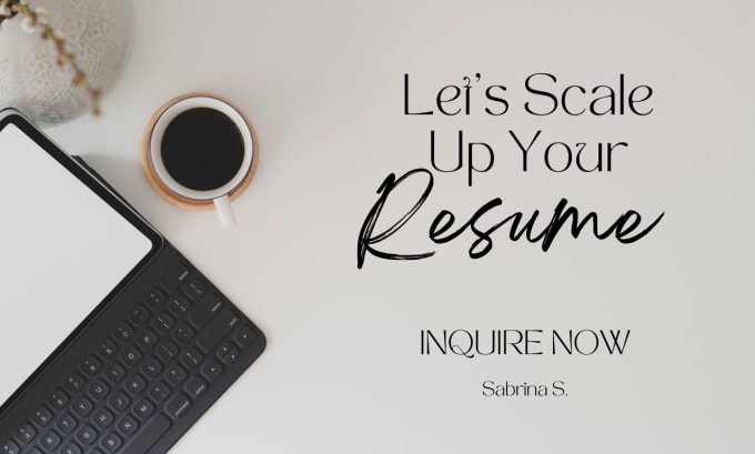 Gig Preview - Resume review and critiquing services