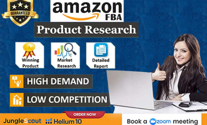 Gig Preview - Do amazon product research for amazon fba private label