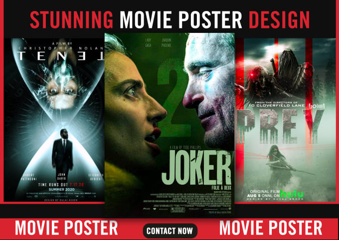 Bestseller - create stunning movie poster design and film poster design