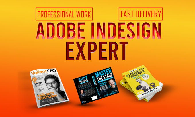 Gig Preview - Do any adobe indesign project, flyer, brochure, annual report design