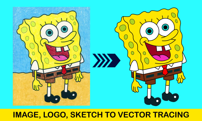 Gig Preview - Do vector tracing, sketch to vector, vector logo quickly