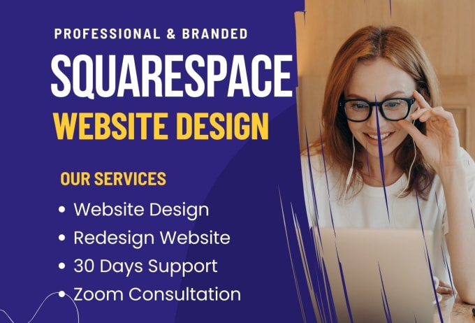 Bestseller - do modern squarespace website design or website redesign, website development