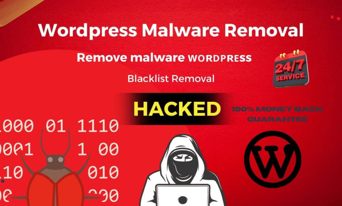 Gig Preview - Remove wordpress malware removal clean malware fix hacked wordpress website