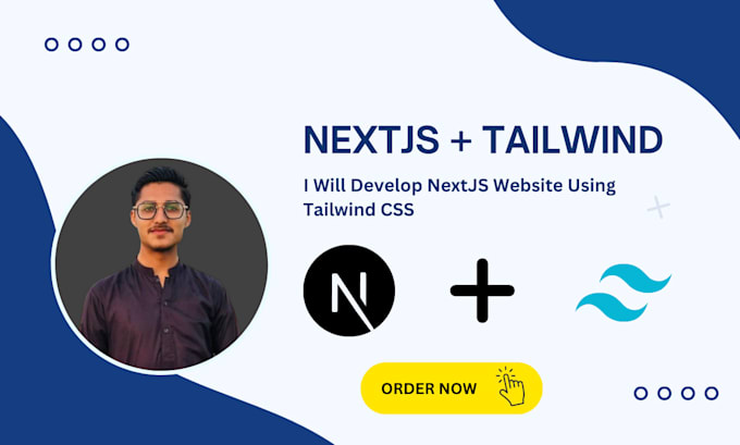 Gig Preview - Create a modern nextjs website using tailwind CSS