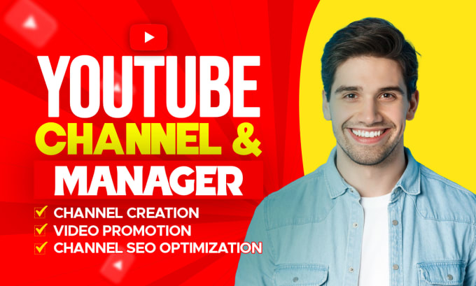 Gig Preview - Be your youtube channel manager and video SEO expert