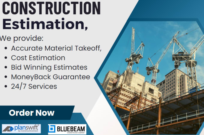 Gig Preview - Do construction estimation and material takeoff