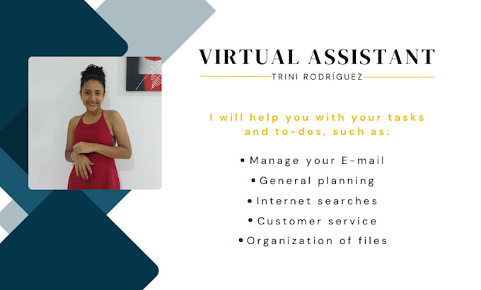 Gig Preview - Be your virtual assistant in spanish