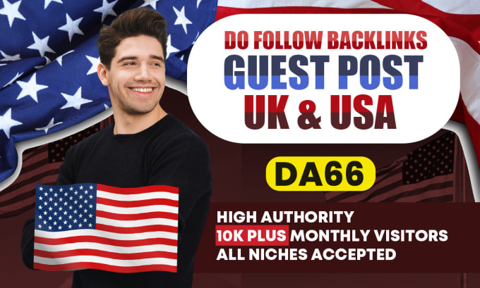 Gig Preview - Write and publish USA nd UK guest post high da US guest post