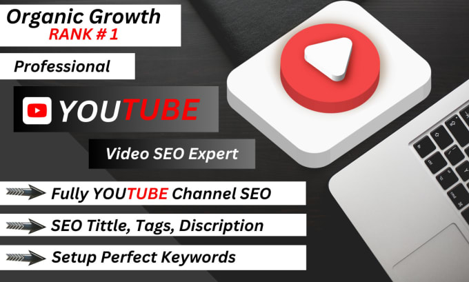 Gig Preview - Do expert SEO, youtube video, keyword, title, description, tag optimizatization