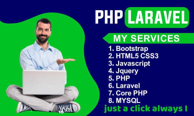 Gig Preview - Bug fix and develop website using php laravel