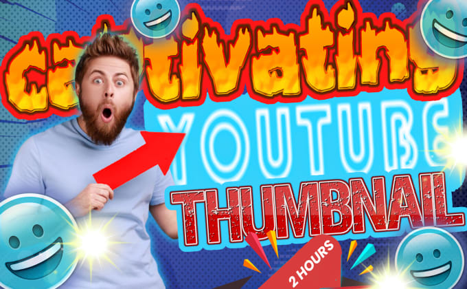 Gig Preview - Create enticing, captivating youtube thumbnails