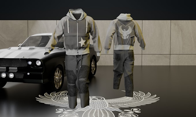 Gig Preview - Create promotional 3d clothing animations for your brand