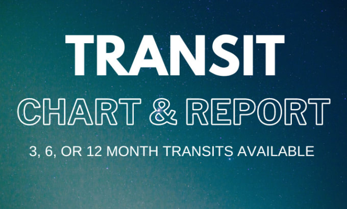 Gig Preview - Complete a three month transit chart and report in 24 hours