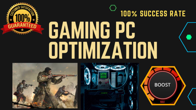 Gig Preview - Optimize PC for gaming and streaming like warzone, gta5, valorant games