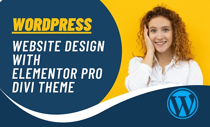 Gig Preview - Create wordpress website using elementor pro or divi