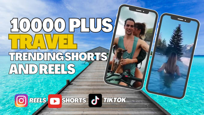 Gig Preview - Create travel instagram reels and youtube shorts