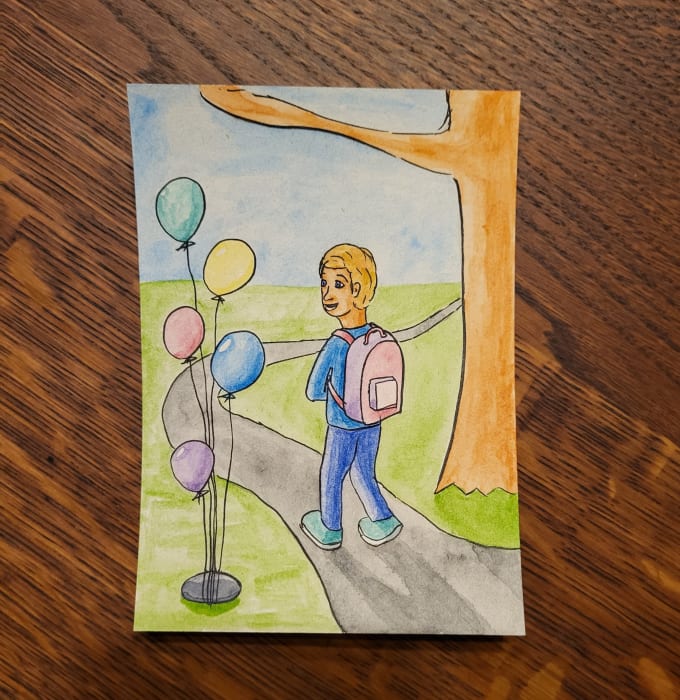 Gig Preview - Illustrate a personalized birthday or occasional card