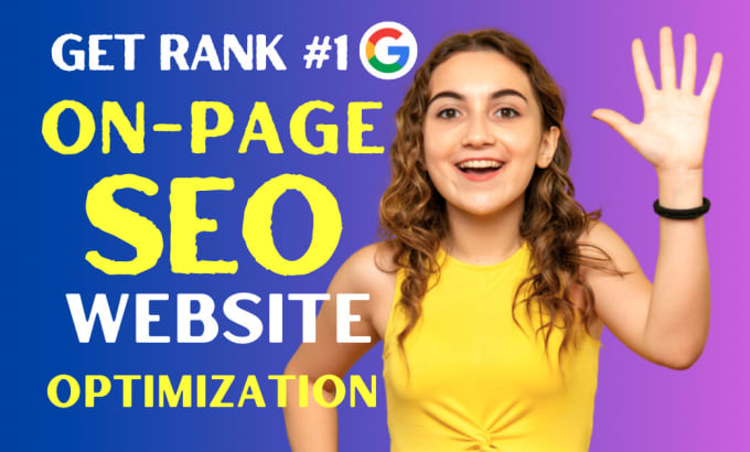 Gig Preview - Do complete on page SEO optimization or website optimization