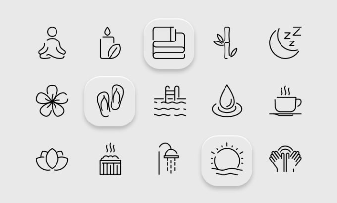 Gig Preview - Make custom minimalistic line icon design