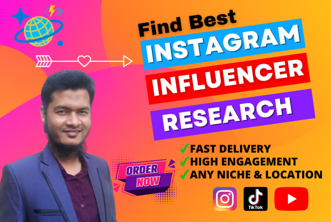 Gig Preview - Find best instagram influencers lists for influencer marketing