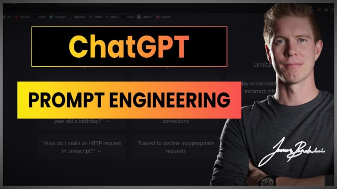 Gig Preview - Do expert chat gpt prompt writing service