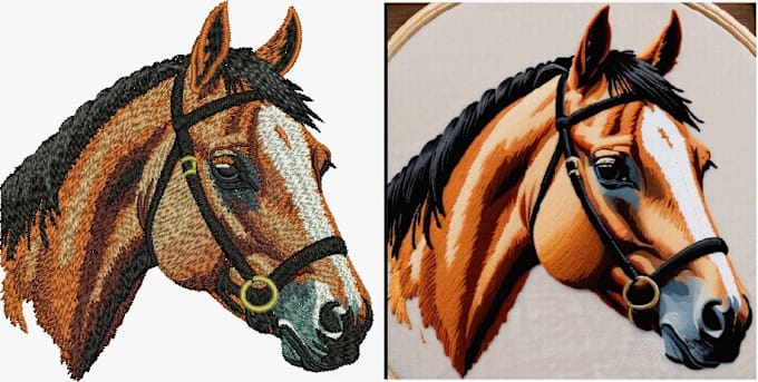 Gig Preview - Do realistic image embroidery digitize