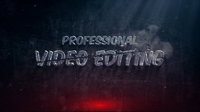 Gig Preview - Professional video editing worldwide