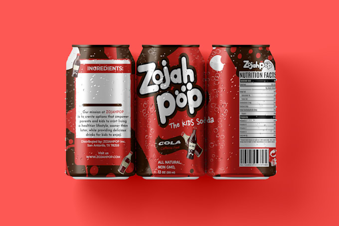 Gig Preview - Design beer packaging, craft beer, beverage can, energy drink, juice, colas